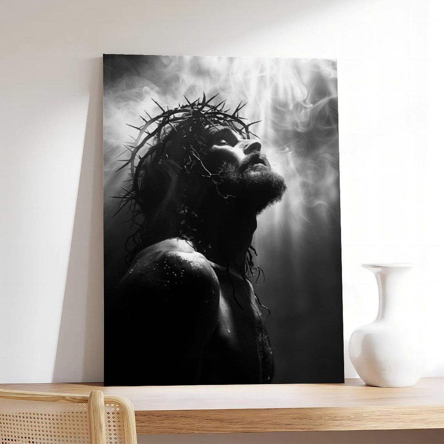 Jesus Christ Religious Portrait Canvas