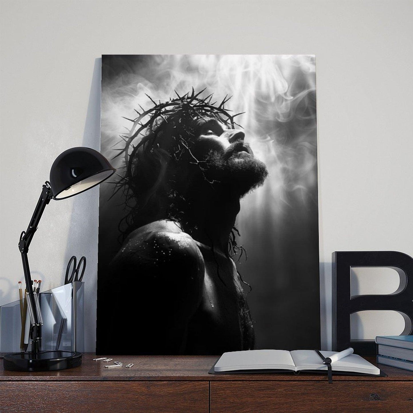 Jesus Christ Religious Portrait Canvas
