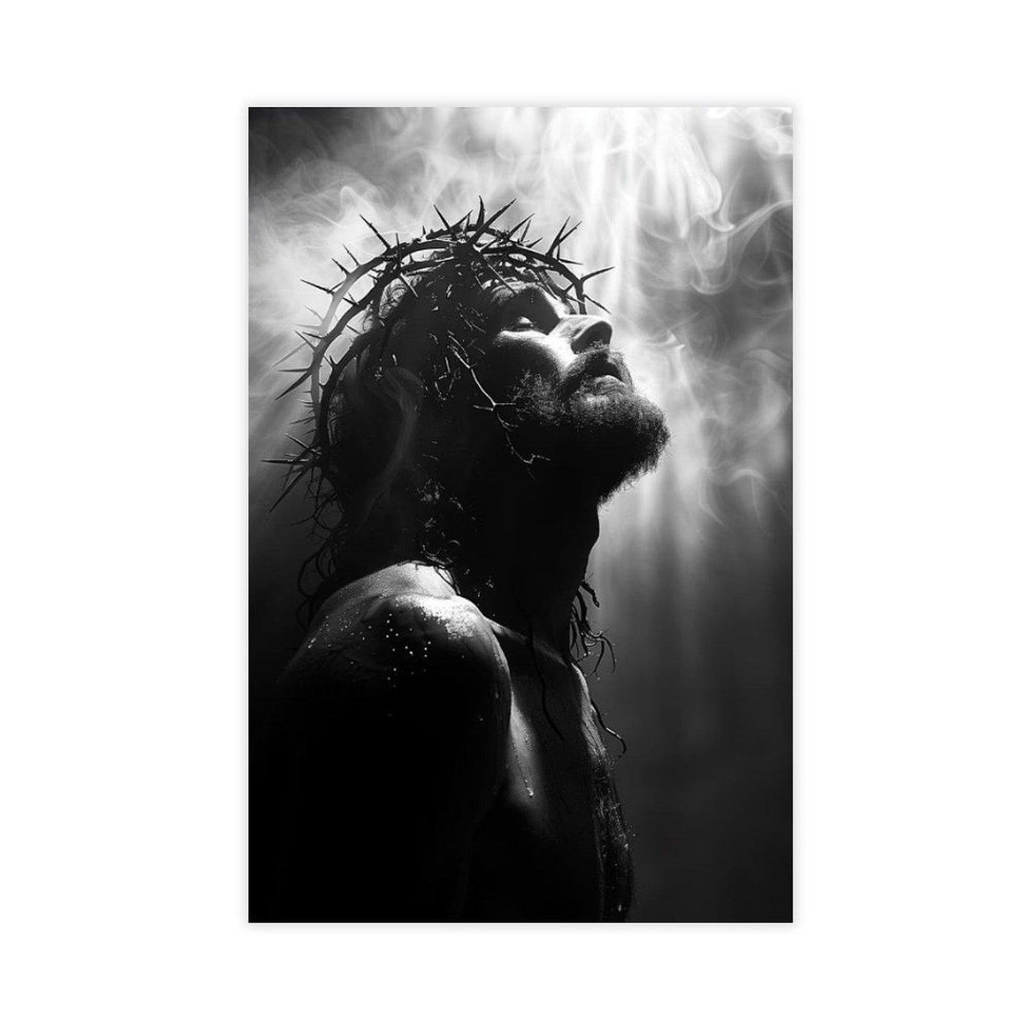 Jesus Christ Religious Portrait Canvas