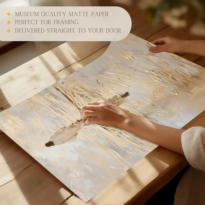 Jesus Walking on Water Poster