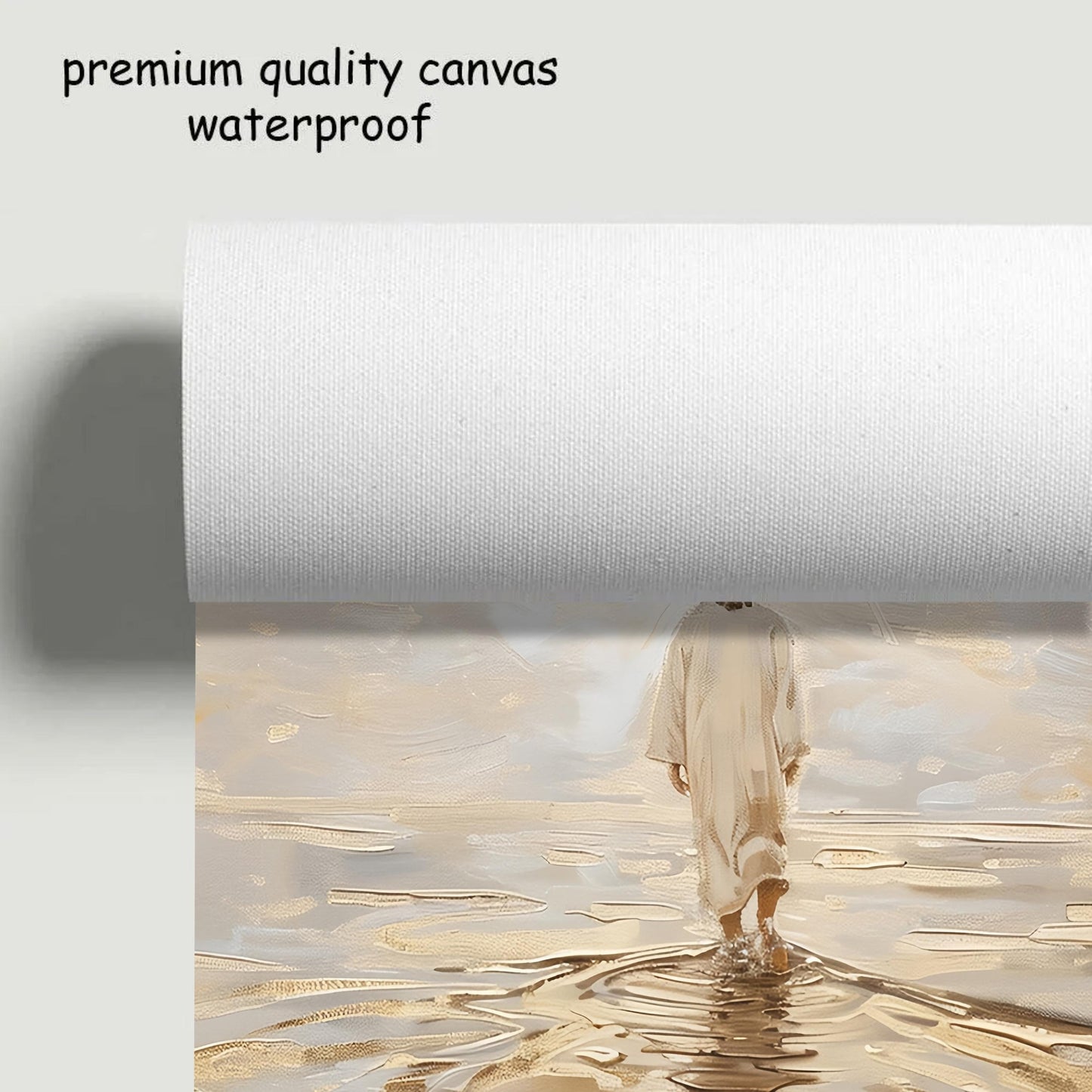 Jesus Walking on Water Poster