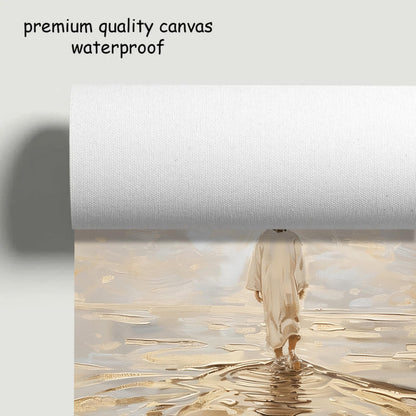 Jesus Walking on Water Poster