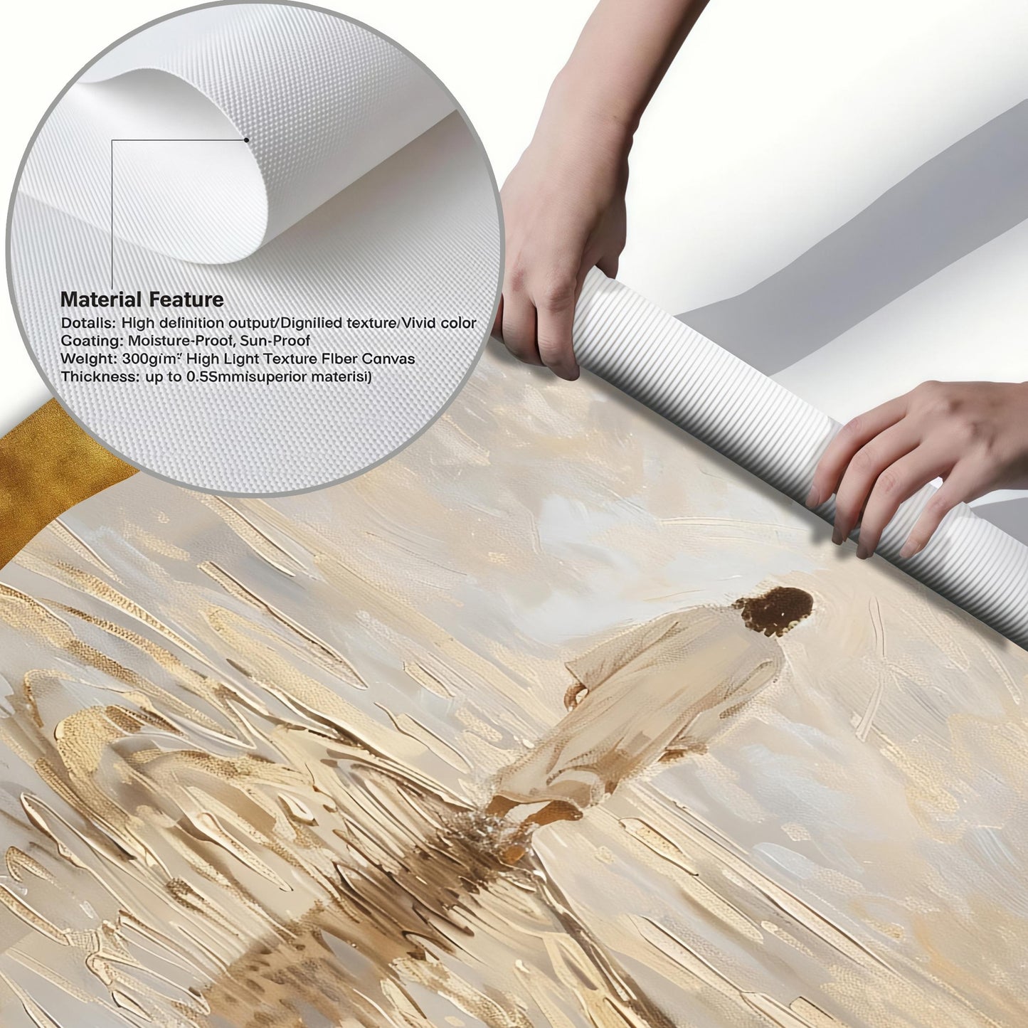 Jesus Walking on Water Poster