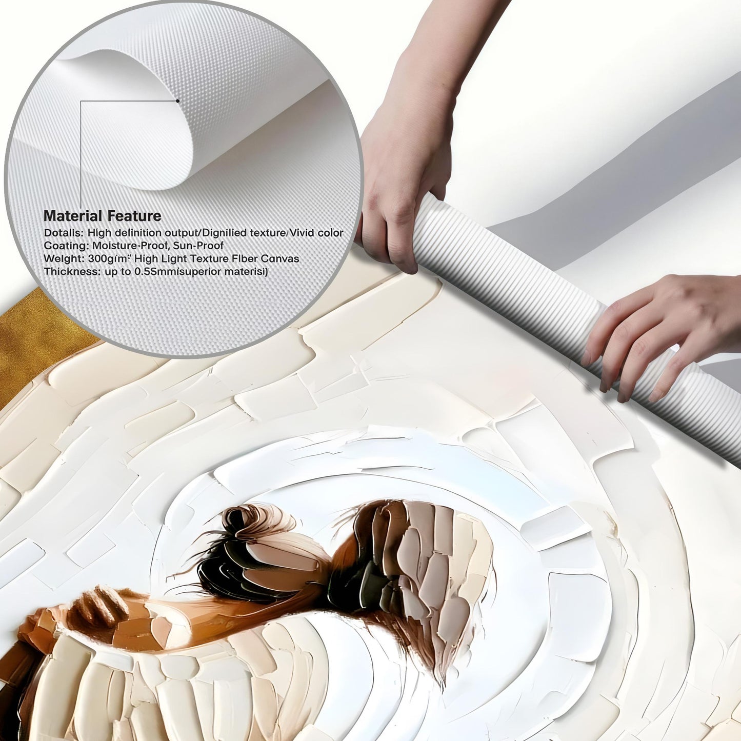 Jesus Embracing Woman Wall Art