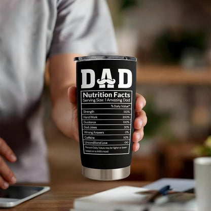 Dad Nutrition 20oz Tumbler