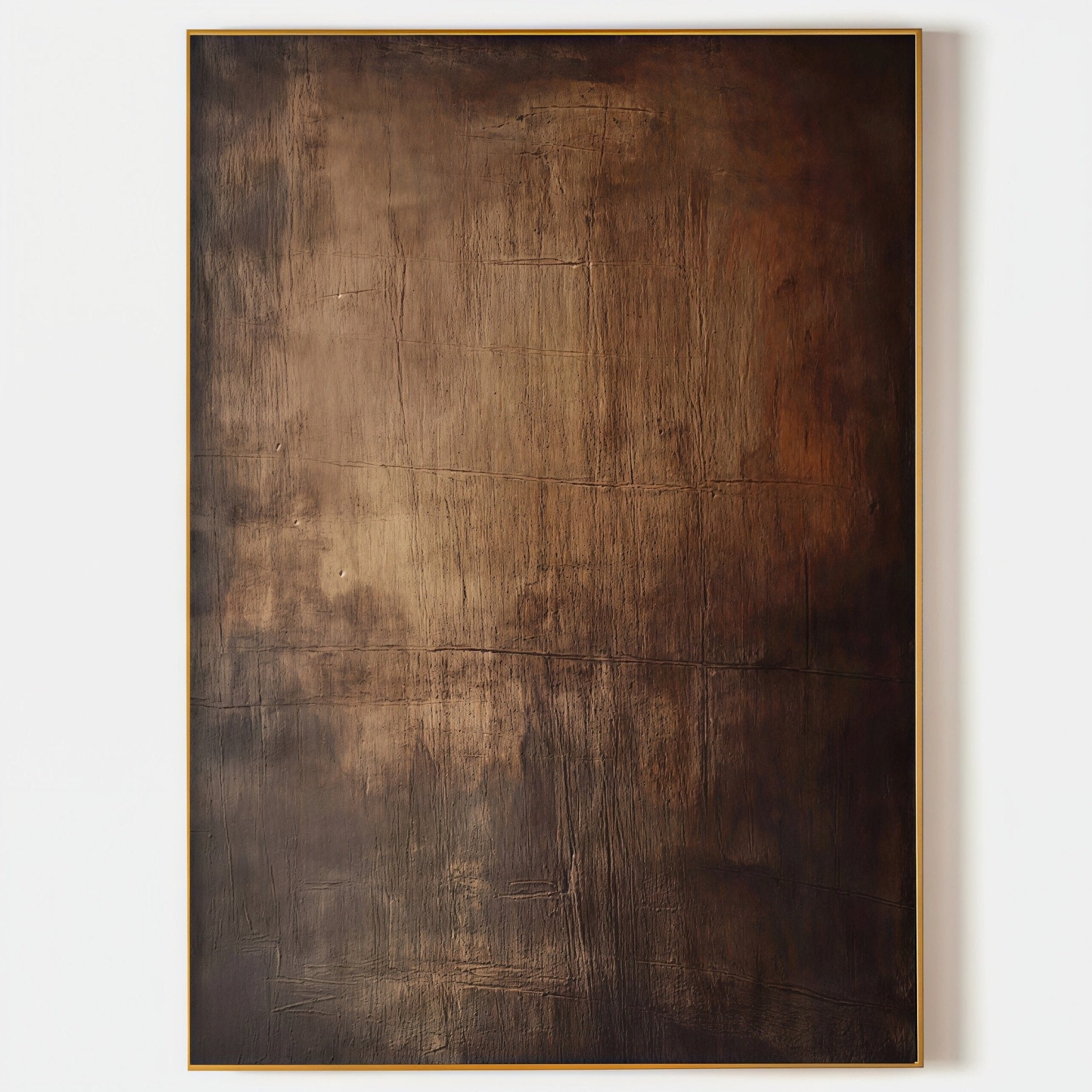Wabi - Sabi Earth Tone Textured Wall Art SR0042 - Viral Wall Art