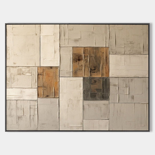 Wabi - Sabi Minimalist Canvas Painting EC0017 - Viral Wall Art