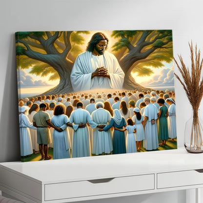 Black Jesus Wall Art Print