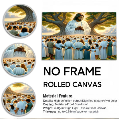 Black Jesus Wall Art Print