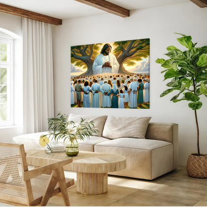 Black Jesus Wall Art Print