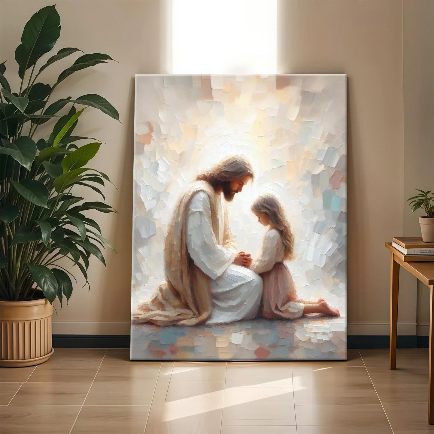 Framed Bible Verse Canvas Art