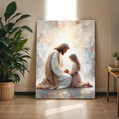 Framed Bible Verse Canvas Art