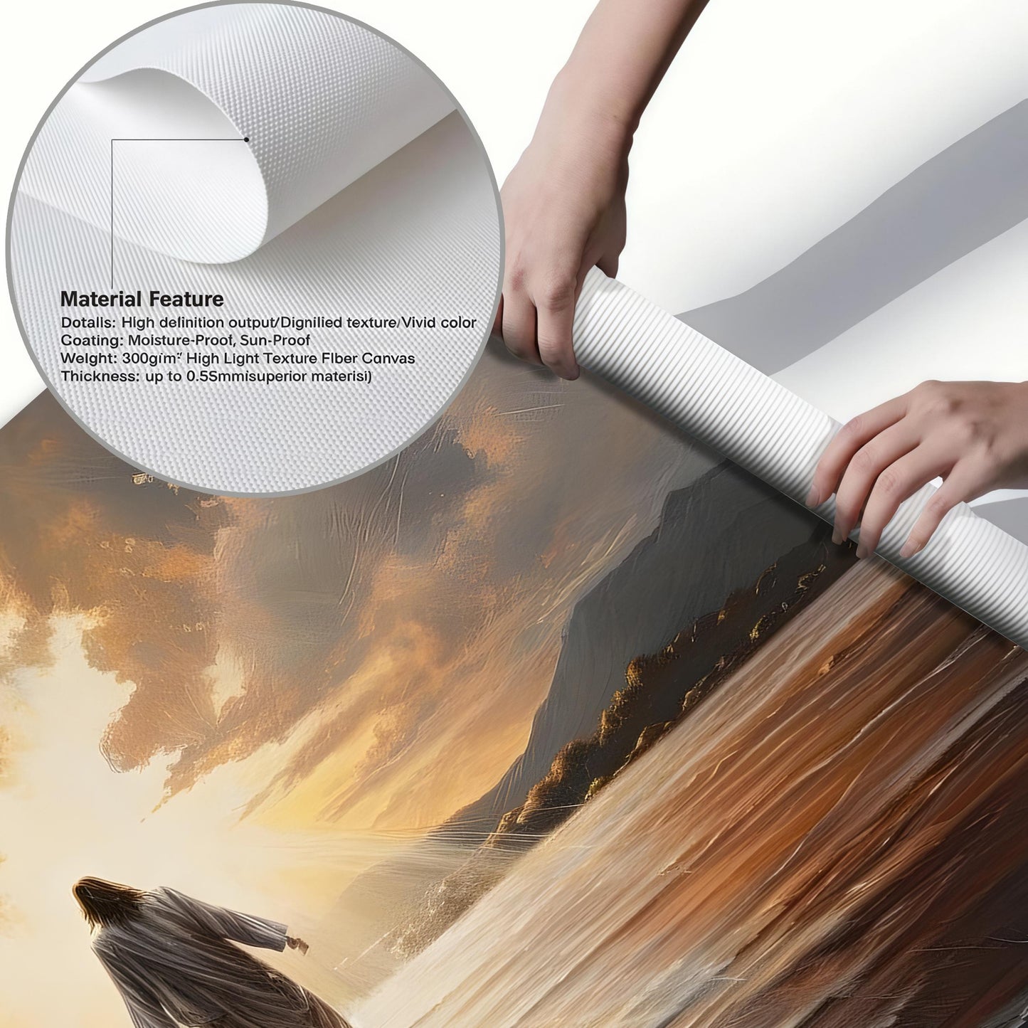 Jesus Walking on Water Modern Art