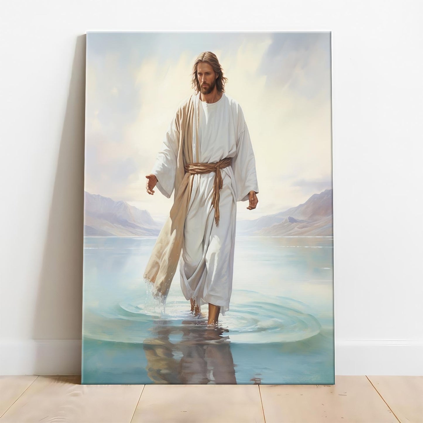 Faith Over Fear Christian Poster