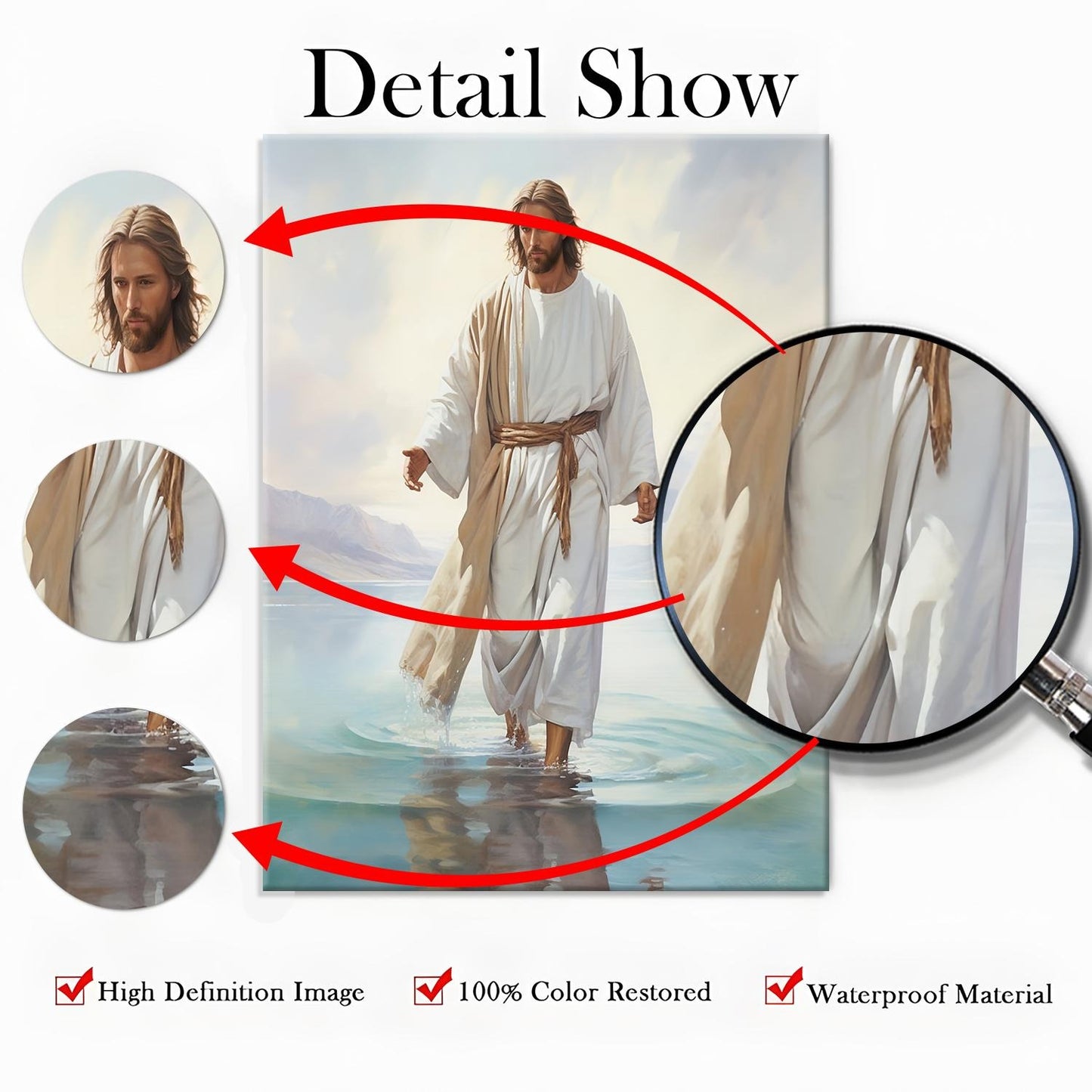 Inspirational Jesus Paid All Wall Art