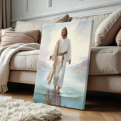 Faith Over Fear Christian Poster