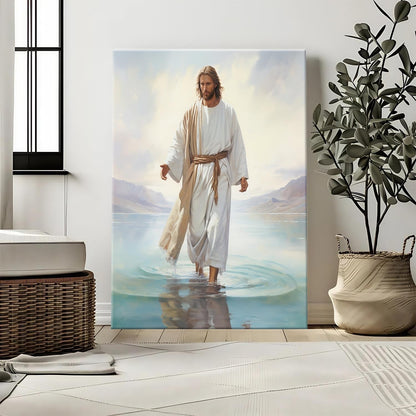 Faith Over Fear Christian Poster