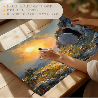 He Is Risen Easter Wall Art