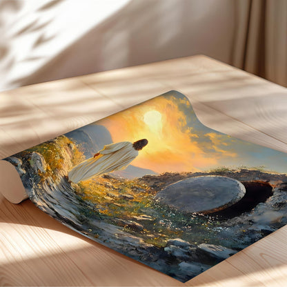 He Is Risen Easter Wall Art