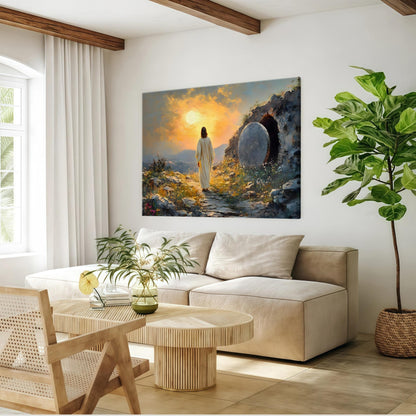 He Is Risen Easter Wall Art