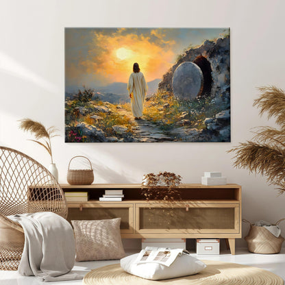 He Is Risen Easter Wall Art