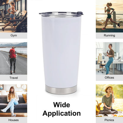 America 250 Semiquincentennial 20oz Insulated Travel Tumbler - 1776-2026 Patriotic Watercolour Stripes Solid Designers' Cup, 4th of July Gift, Car Cup Holder Friendly, Do Not Microwave (for Men/Women), 4Th Of July Independence Day