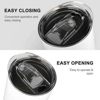 Funny Dinosaur 20oz Skinny Tumbler with Straw, Sarcastic Dino Stainless Steel Insulated Travel Cup, Humorous Gift for Women Men Friends