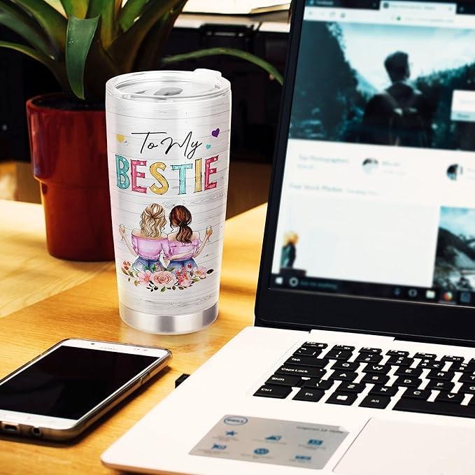 To My Bestie Friendship Tumbler