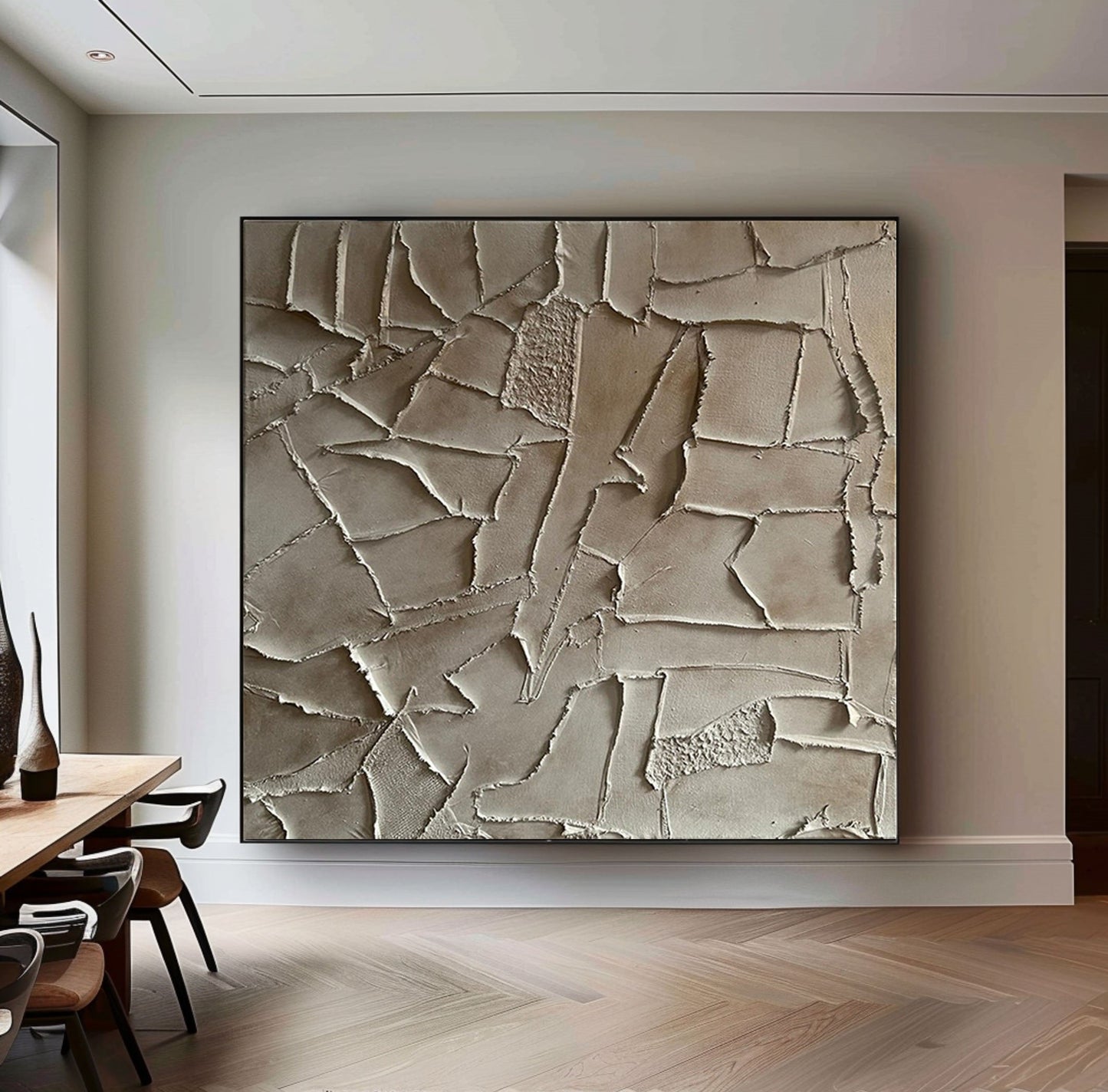 Wabi - Sabi 3D Textured Abstract Wall Art GS0007 - Viral Wall Art