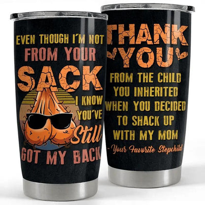Step Dad Funny Gift Tumbler