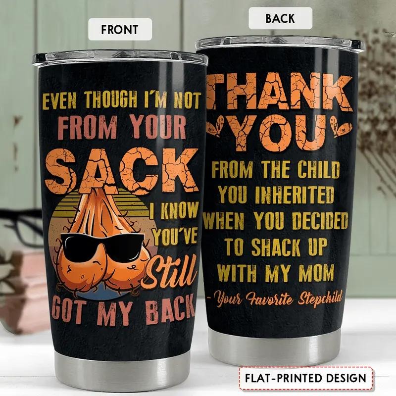 Step Dad Funny Gift Tumbler