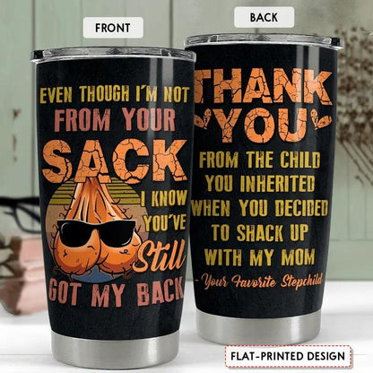 Step Dad Funny Gift Tumbler