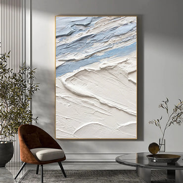 3D Heavy Texture Ocean Wave Oil Painting CZ0085 - Viral Wall Art