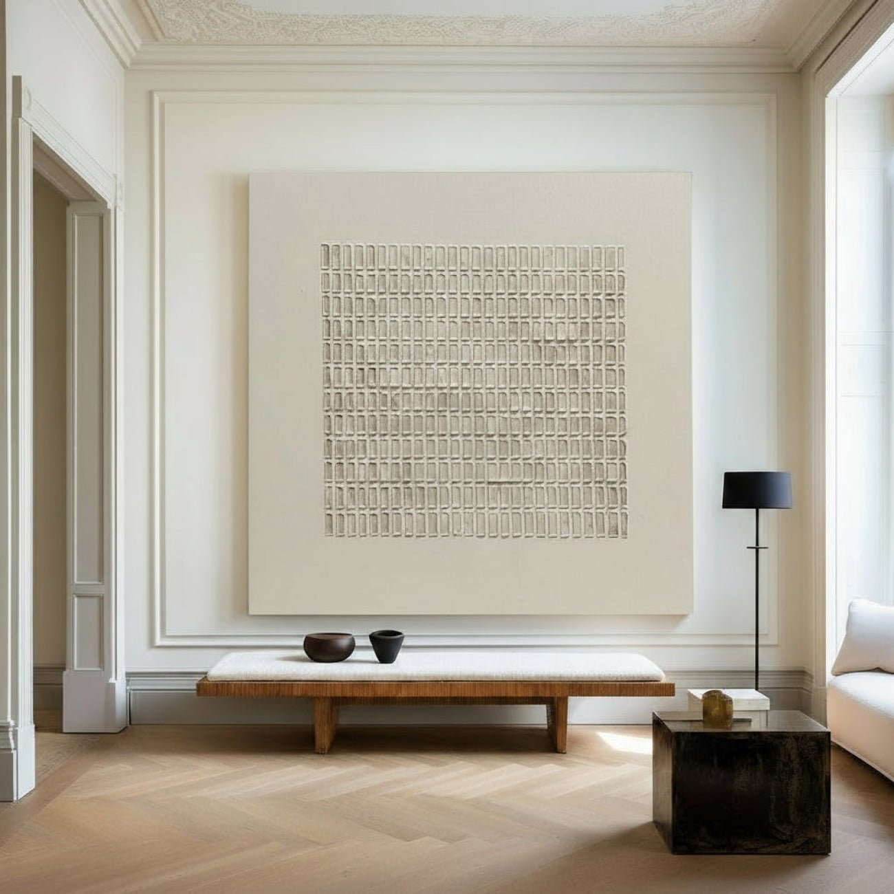 Wabi - sabi 3D Textured Abstract Wall Art EC0025 - Viral Wall Art