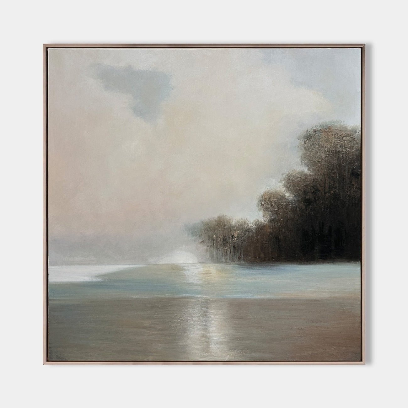 Wabi - Sabi Abstract Landscape Painting CY0006 - Viral Wall Art