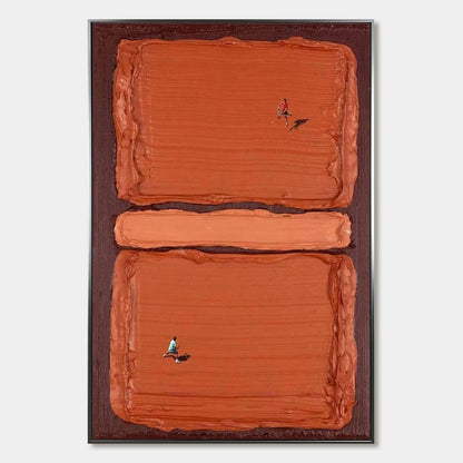 3D Impasto Minimalist Tennis Art GS0056 - Viral Wall Art