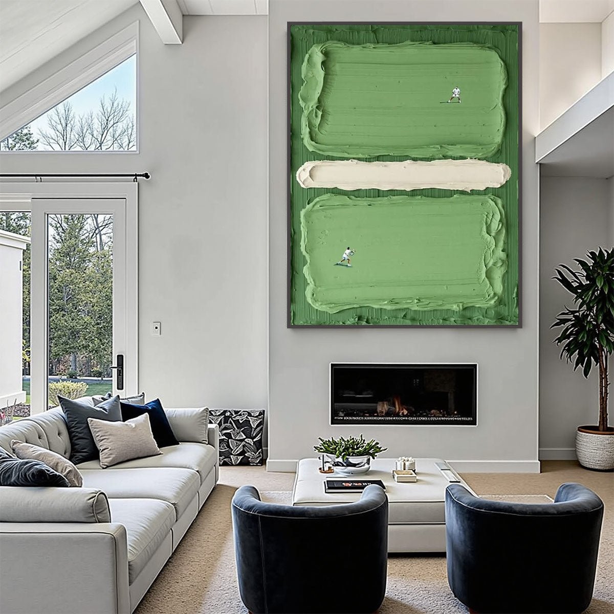 Modern Minimalist Textured Wall Art GS0054 - Viral Wall Art