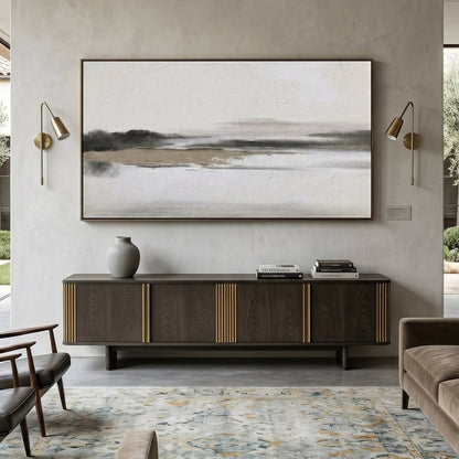 3D Heavy Texture Panoramic Landscape Painting CY0148 - Viral Wall Art