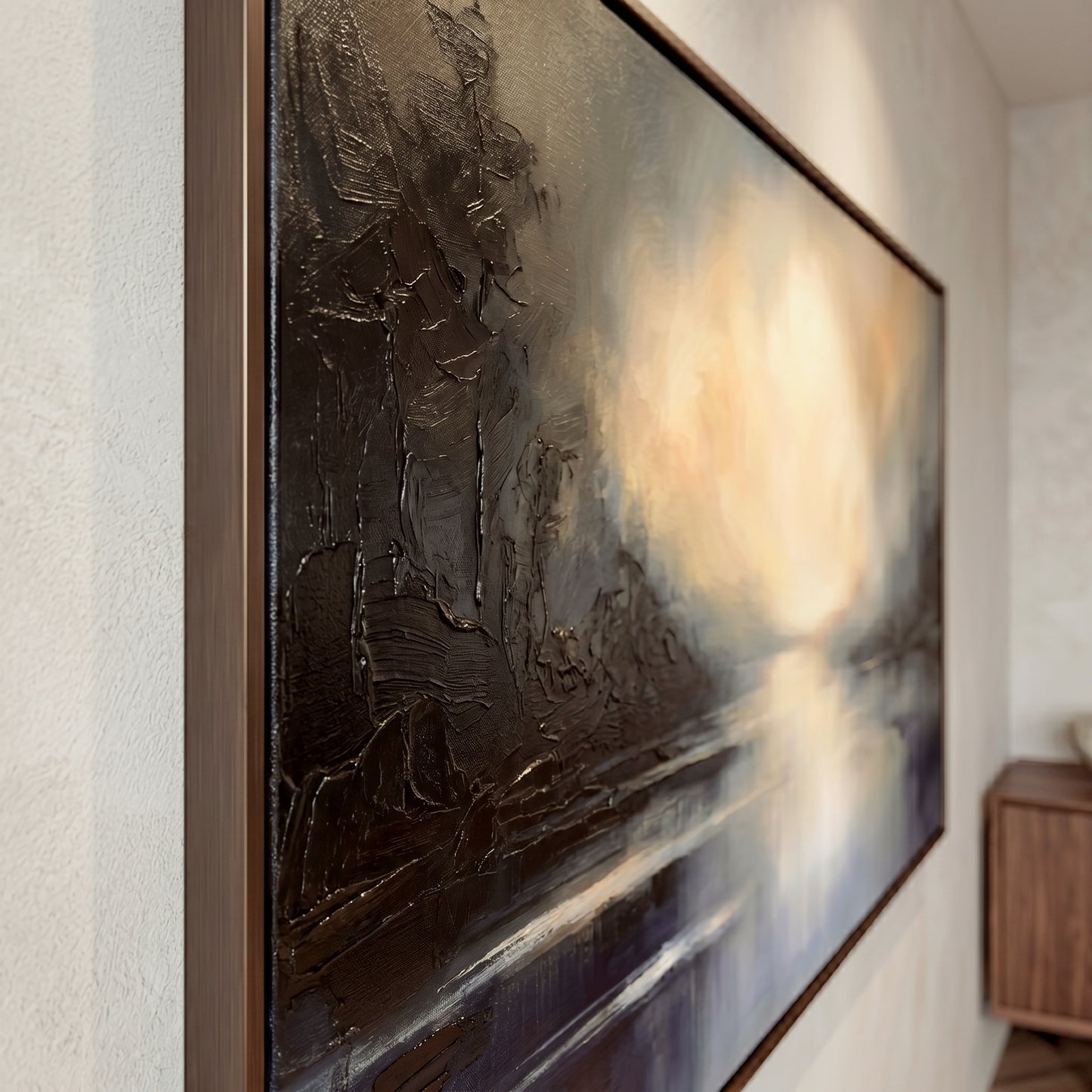 Panoramic Abstract Landscape Painting CY0149 - Viral Wall Art