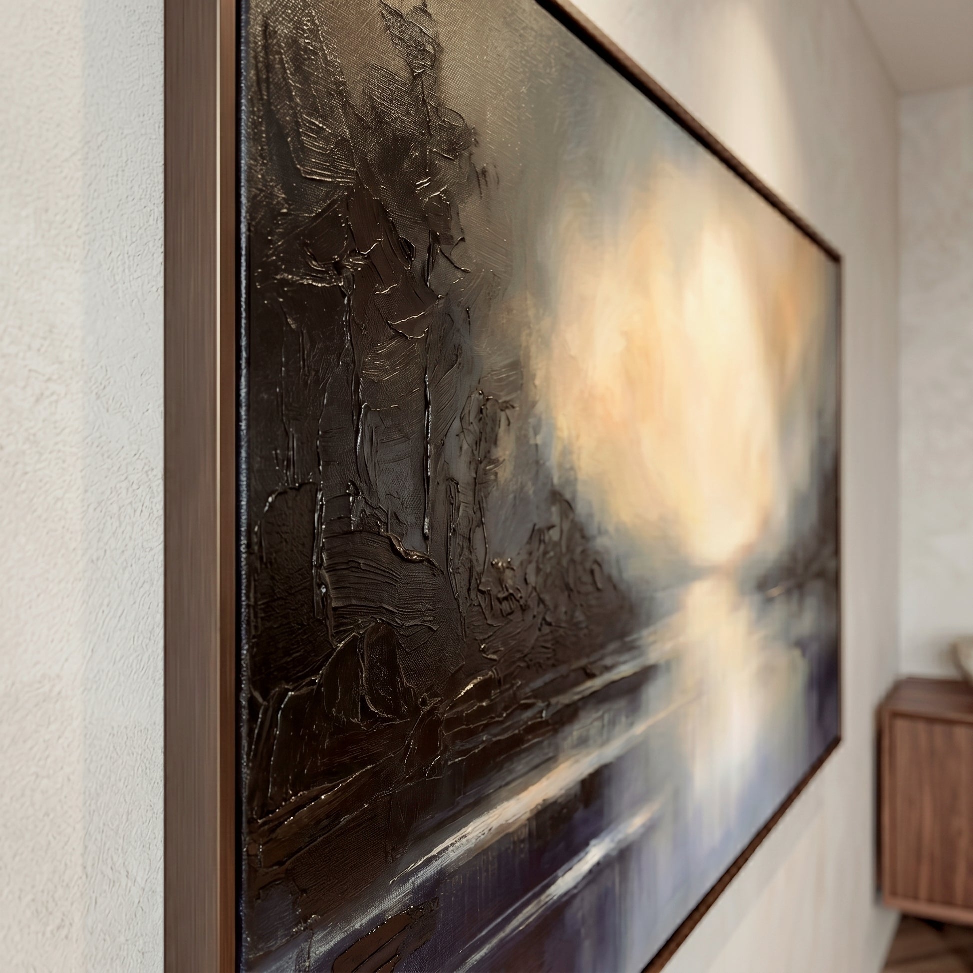 Panoramic Abstract Landscape Painting CY0149 - Viral Wall Art