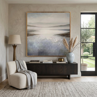 3D Heavy Texture Abstract Landscape Wall Art CY0158 - Viral Wall Art