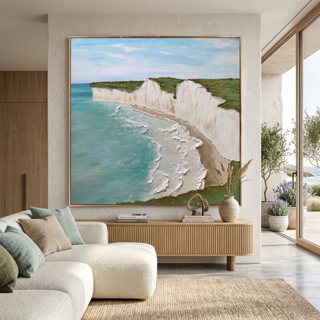 Sculptural Impasto Landscape Wall Art CY0177 - Viral Wall Art