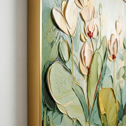 Green & Blush Pink Botanical Wall Art CZ0049 - Viral Wall Art