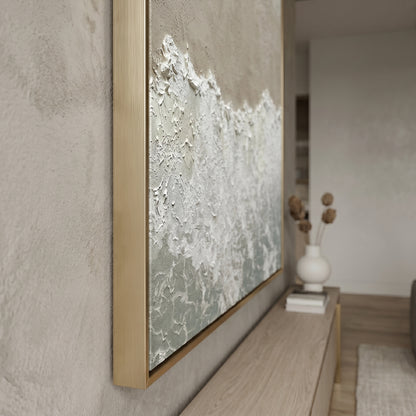 Wabi - Sabi 3D Heavy Texture Ocean Abstract CZ0152 - Viral Wall Art