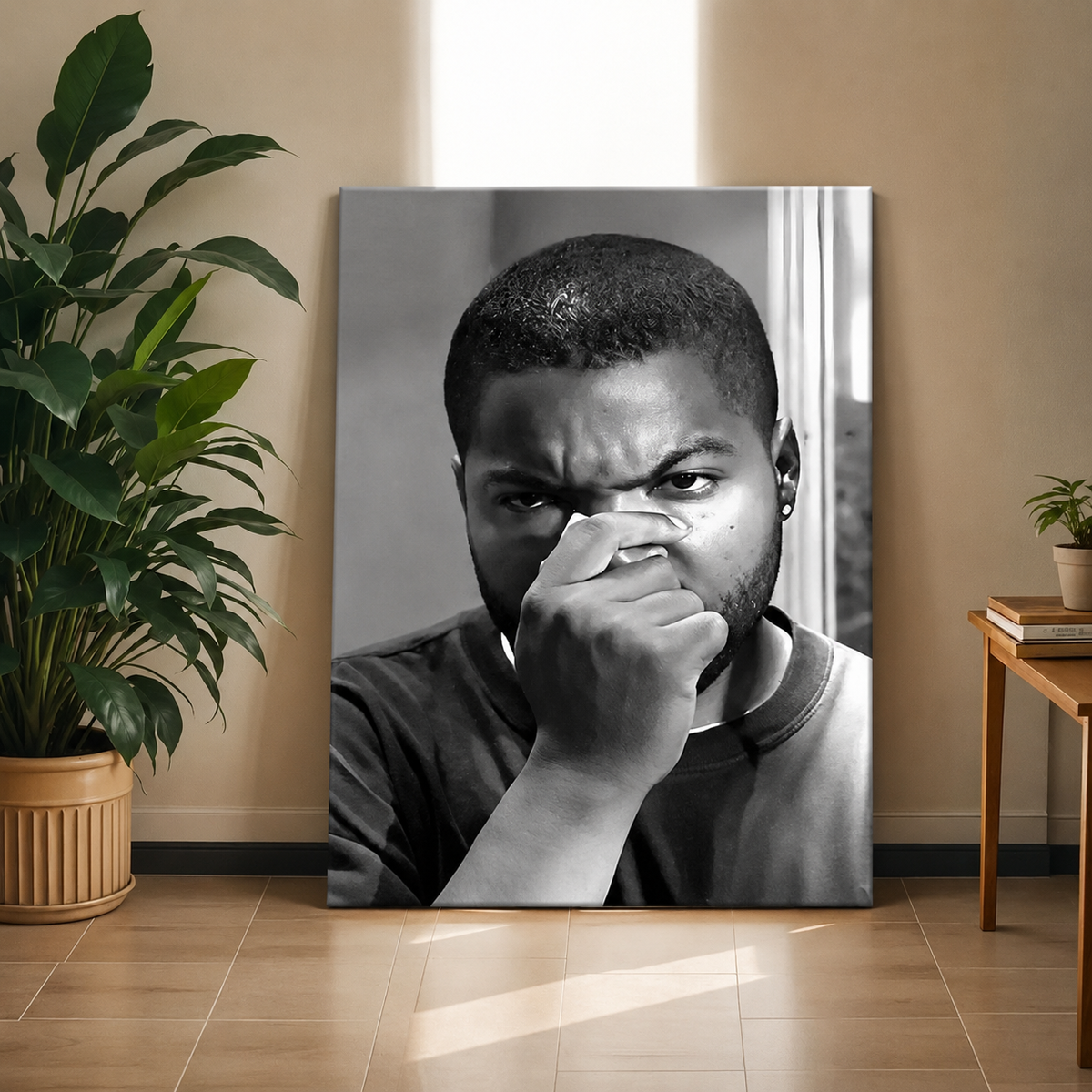 Funny Movie Bathroom Canvas Wall Art – Bathroom Humor Decor