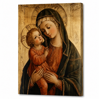 Classic Madonna and Child ( ) Canvas Wall Art – Trendy Wall Art Decor