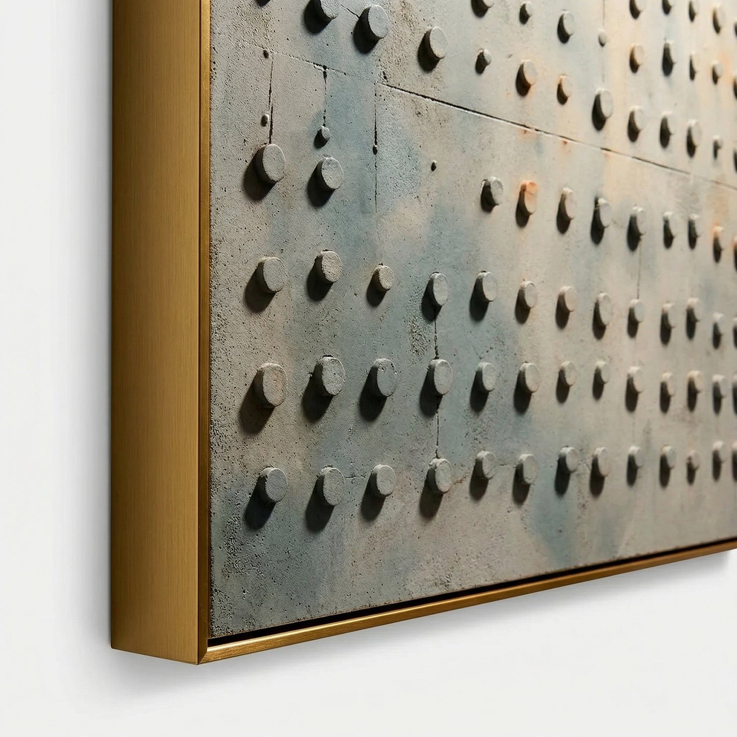 Wabi - Sabi 3D Industrial Abstract Wall Art EC0028 - Viral Wall Art