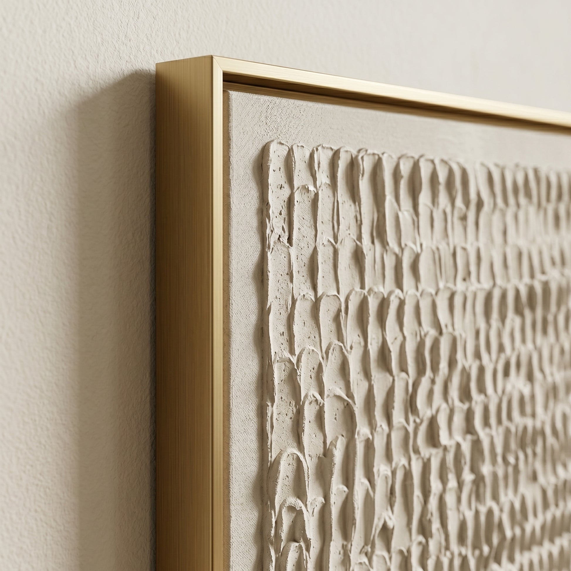 3D Heavy Texture Minimalist Relief Oil Painting EC0082 - Viral Wall Art