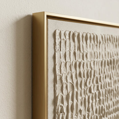 3D Heavy Texture Minimalist Relief Oil Painting EC0082 - Viral Wall Art