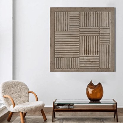 Wabi - Sabi 3D Textured Abstract Wall Art EC0100 - Viral Wall Art